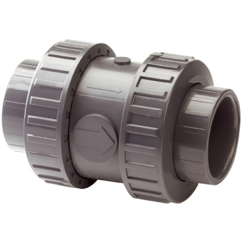 25MM UPVC PLAIN CHECK VALVE EPDM