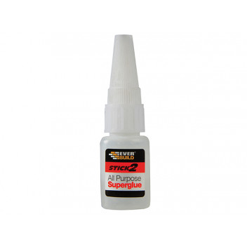 Everbuild STICK2 All-Purpose Superglue Bottle 5g