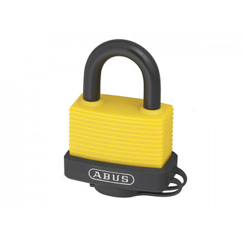 ABUS Mechanical 70AL/45mm Aluminium Padlock Yellow Keyed Alike 6401