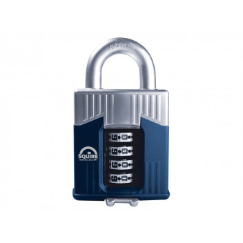 Squire Warrior High-Security Open Shackle Combination Padlock 55mm
