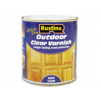 Rustins Exterior Varnish Satin 250ml