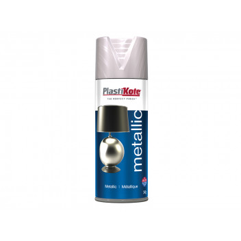 PlastiKote Metallic Spray Brushed Nickel 400ml