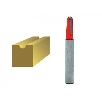 Faithfull Router Bit TCT Radius 3.0 x 15mm 1/4in Shank