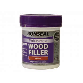 Ronseal Multipurpose Wood Filler Tub Medium 250g