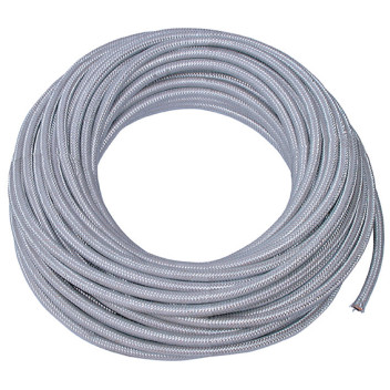 3/8 PROPANE HOSE C/W GALVANISED OVERBRAID 25M