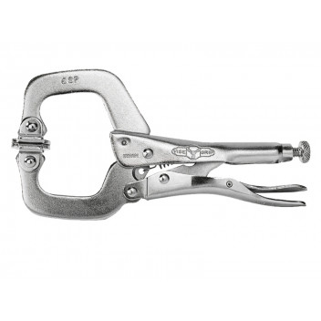 IRWIN Vise-Grip 6SP Locking C-Clamp Swivel Pad 150mm (6in)