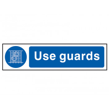 Scan Use Guards - PVC 200 x 50mm