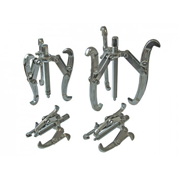 Faithfull Bearing Puller Set, 4 Piece 75 100 150 & 200mm