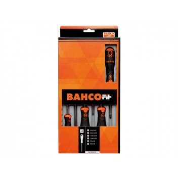 Bahco BAHCOFIT Screwdriver Set, of 6 SL/PZ