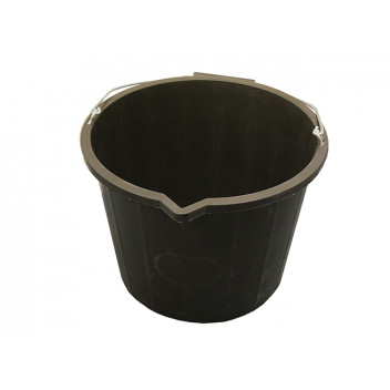 Faithfull Bucket 3 gallon (14L) - Black