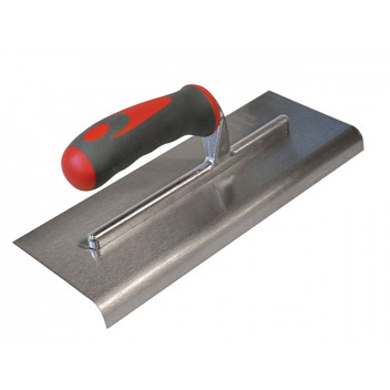 Faithfull Edging Trowel Soft Grip Handle 11 x 4.3/4in