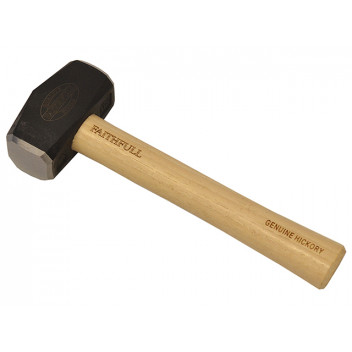 Faithfull Club Hammer Contractor\'s Hickory Handle 1.81kg (4 lb)