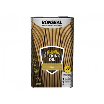 Ronseal Ultimate Protection Decking Oil Natural 5 litre