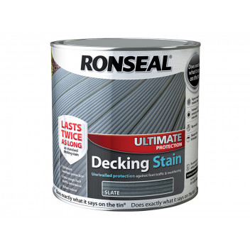 Ronseal Ultimate Protection Decking Stain Slate 2.5 litre