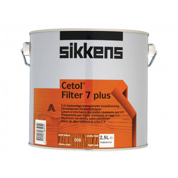 Sikkens Cetol Filter 7 Plus Translucent Woodstain Light Oak 2.5 litre