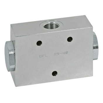 3/8\" BSP Parallel Female 2 Way Divider Flow Control Valve