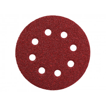 Metabo Hook & Loop Sanding Discs 125mm Assorted (Pack 25)