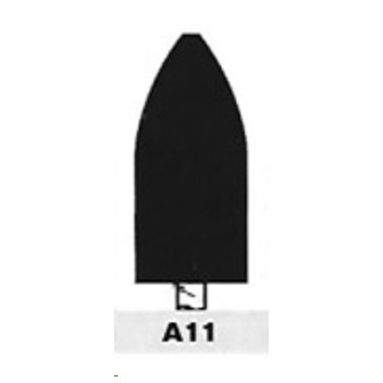 Mounted Points A Shape (Shank Diameter 6mm) A11