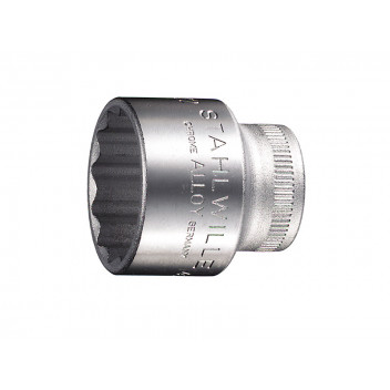 Stahlwille Bi-Hexagon Socket 3/8in Drive 12mm