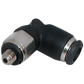 3MM OD X M5 SWIVEL MALE STUD ELBOW