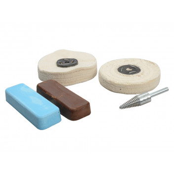 Zenith Profin Polishing Kit Non Ferrous Metal - Brown & Blue