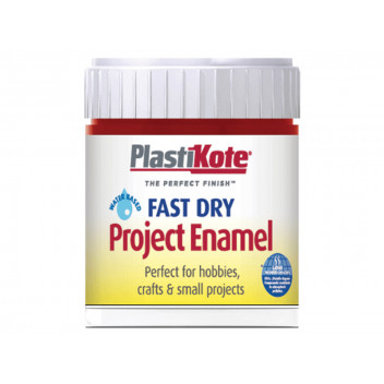 PlastiKote Fast Dry Enamel Paint B25 Bottle Metallic Red 59ml