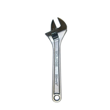 200mm (8 inch) Adjustable Wrench standard handle ADJW8S Chrome Vanadium
