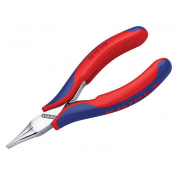 Knipex Electronics Flat Jaw Pliers Multi-Component Grip 115mm