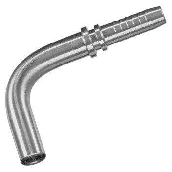 6mm OD Standpipe 90? Swept Hose Tail 1/4\" Hose ID