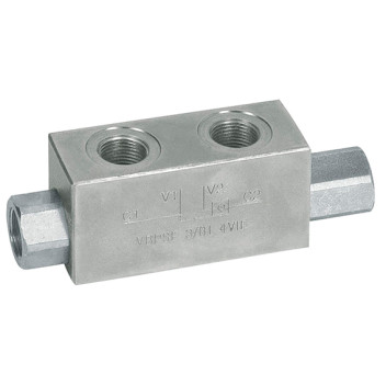 3/8\" BSP Parallel Female Single Pilot Operated Check Valve