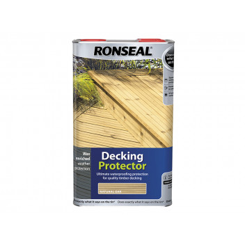 Ronseal Decking Protector Natural Oak 5 litre