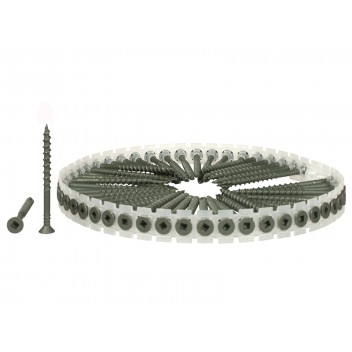 Senco DuraSpin Collated Screws Decking Weatherex 4.2 x 65mm (Pack 1000)