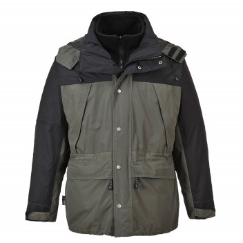 S532 Orkney 3 in 1 Breathable Jacket Grey Medium