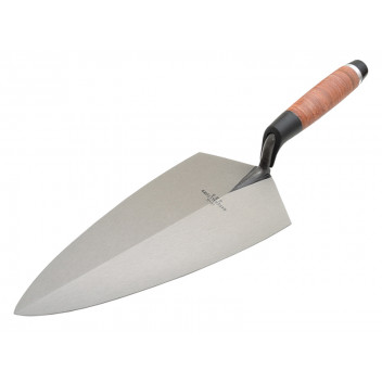 Marshalltown 19L Philadelphia Pattern Brick Trowel Leather Handle 11in