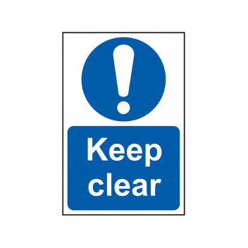 Scan Keep Clear - PVC 200 x 300mm