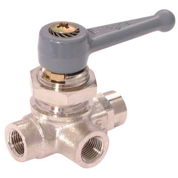 1/8\"BSPF x 4mm OD Ball Valve Ni Plated