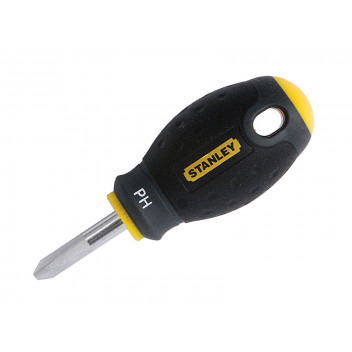 Stanley Tools FatMax Stubby Screwdriver Phillips Tip PH2 x 30mm