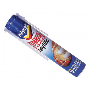 Polycell Expanding Foam Polyfilla 825ml