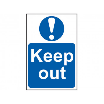Scan Keep Out - PVC 200 x 300mm