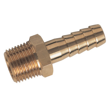3/8\" NPT Male Straight Hose Tail