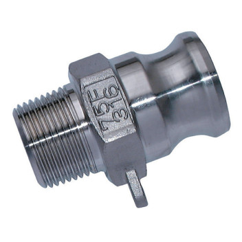 CAMLOCK PART F 1\" NPT STAINLESS STEEL