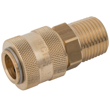 1/2\" BSPT Male Coupling
