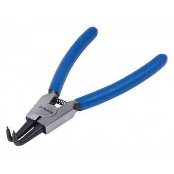 BlueSpot Tools Circlip Pliers External Bent 90 Tip 150mm (6in)