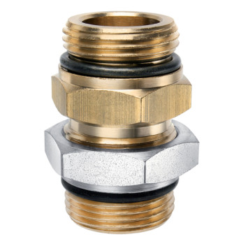 BULKHEAD MALE METRIC THREAD M16 X M22