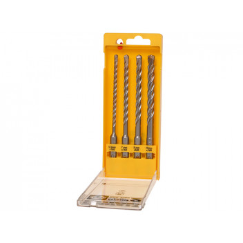 DEWALT Extreme 2 SDS Plus Drill Bit Set 4 Piece 5.5-10mm