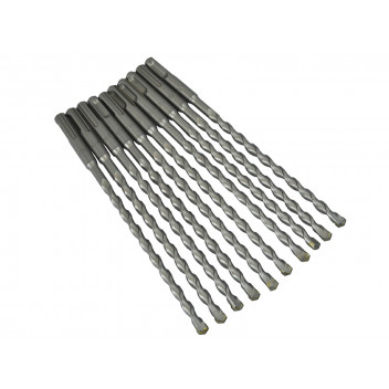 Faithfull SDS Plus Drill Bit 8mm OL: 210mm WL: 150mm Bulk 10