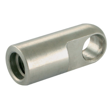 S/STEEL FLAT EYE M6 THREAD X 8MM DIA