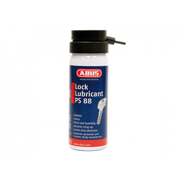 ABUS Mechanical PS88 Lock Lubricating Spray 50ml Carded