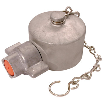 FIRE HOSE CAP AND CHAIN 2.1/2\"
