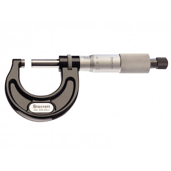 Starrett 436.1XRL-2 Outside Micrometer 1-2in Graduation .001in